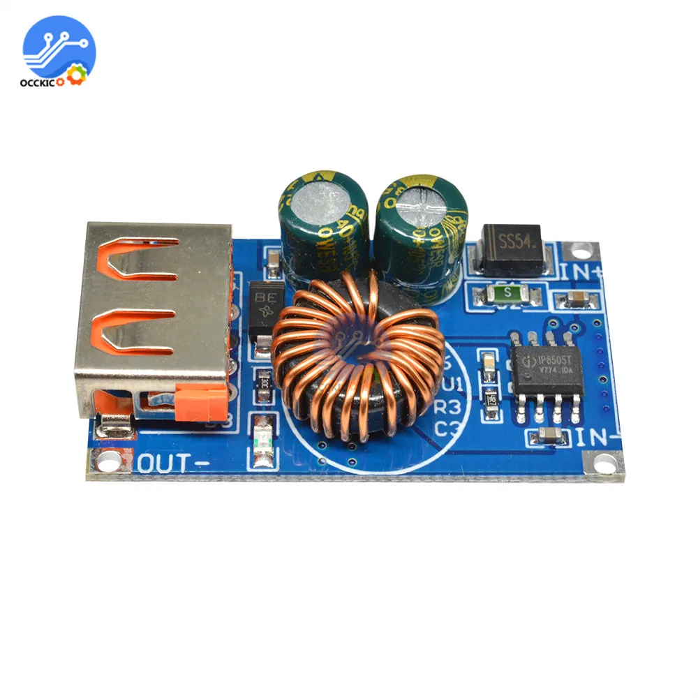 USB QC3.0 Charger Module 12V24V to QC2.0 QC3.0 Power Bank Battery Fast Charger Board for Huawei for Xiaomi
USB QC3.0 Charger Module 12V24V to QC2.0 QC3.0 Power Bank Battery Fast Charger Board for Huawei for Xiaomi