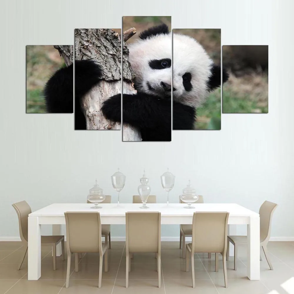 Unframed 5 Pieces Panda Animals Decorative Accessories Pictures Wall Art Home Decor Posters Canvas Paintings for Living Room
Unframed 5 Pieces Panda Animals Decorative Accessories Pictures Wall Art Home Decor Posters Canvas Paintings for Living Room