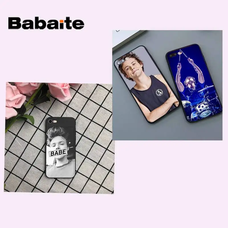 Babaite 5SOS Ashton Irwin TPU Soft Silicone Phone Case Cover for iPhone 8 7 6 6S Plus X XS MAX 5 5S SE XR 11 11pro promax
Babaite 5SOS Ashton Irwin TPU Soft Silicone Phone Case Cover for iPhone 8 7 6 6S Plus X XS MAX 5 5S SE XR 11 11pro promax