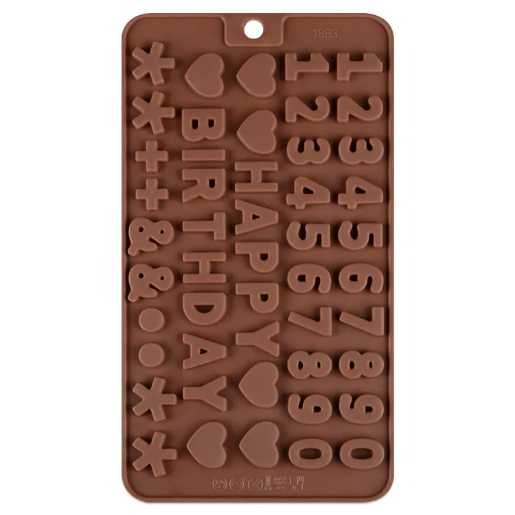 Digital letter silicone chocolate mold Cake mould Baking tools fondant molds molds silicone molds fondant mold
Digital letter silicone chocolate mold Cake mould Baking tools fondant molds molds silicone molds fondant mold