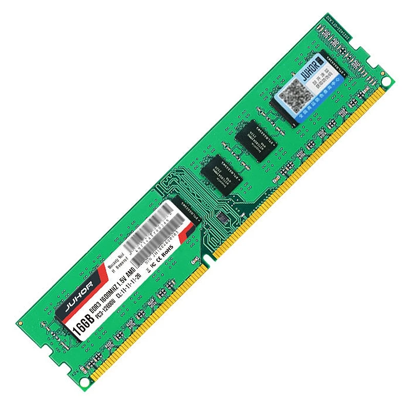 JUHOR 16G DDR3 1600MHz RAM 1.5V 240-Pin Computer Game Memory, Suitable for Desktop Dedicated Memory
JUHOR 16G DDR3 1600MHz RAM 1.5V 240-Pin Computer Game Memory, Suitable for Desktop Dedicated Memory