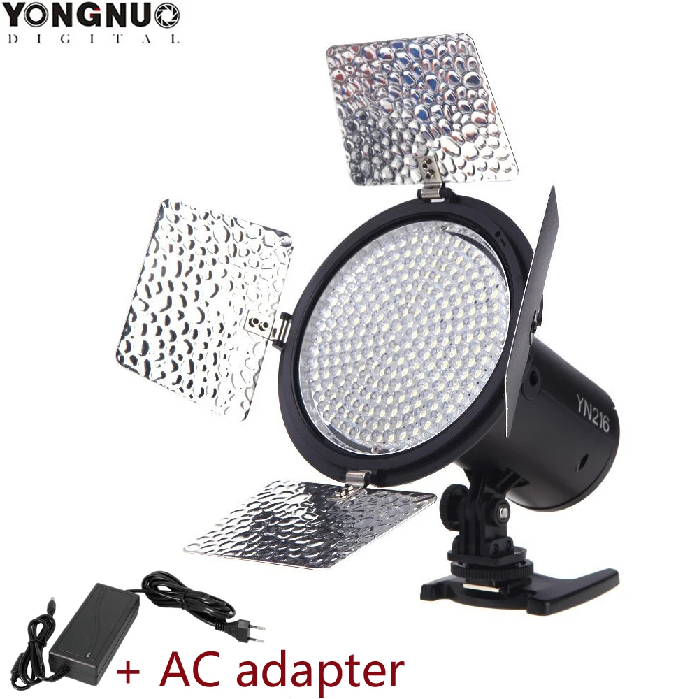 Yongnuo YN216 5500K/3200-5500K двухцветная СВЕТОДИОДНАЯ лампа светильник для видеосъемки с