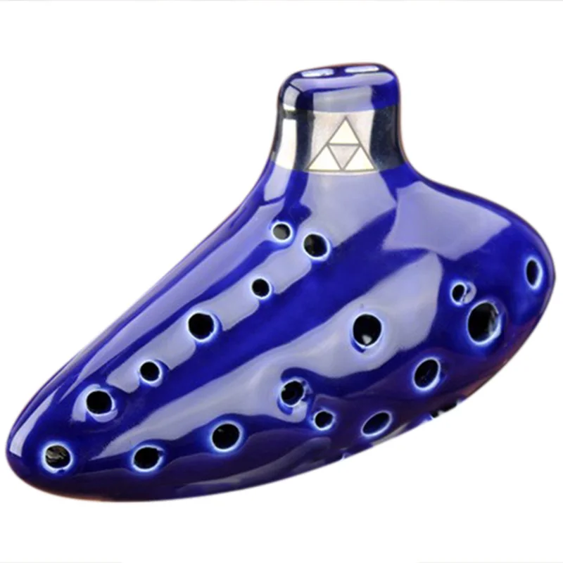 C 16 отверстий Ocarina Legend Of Zelda флейта Woodwind|Окарина| |