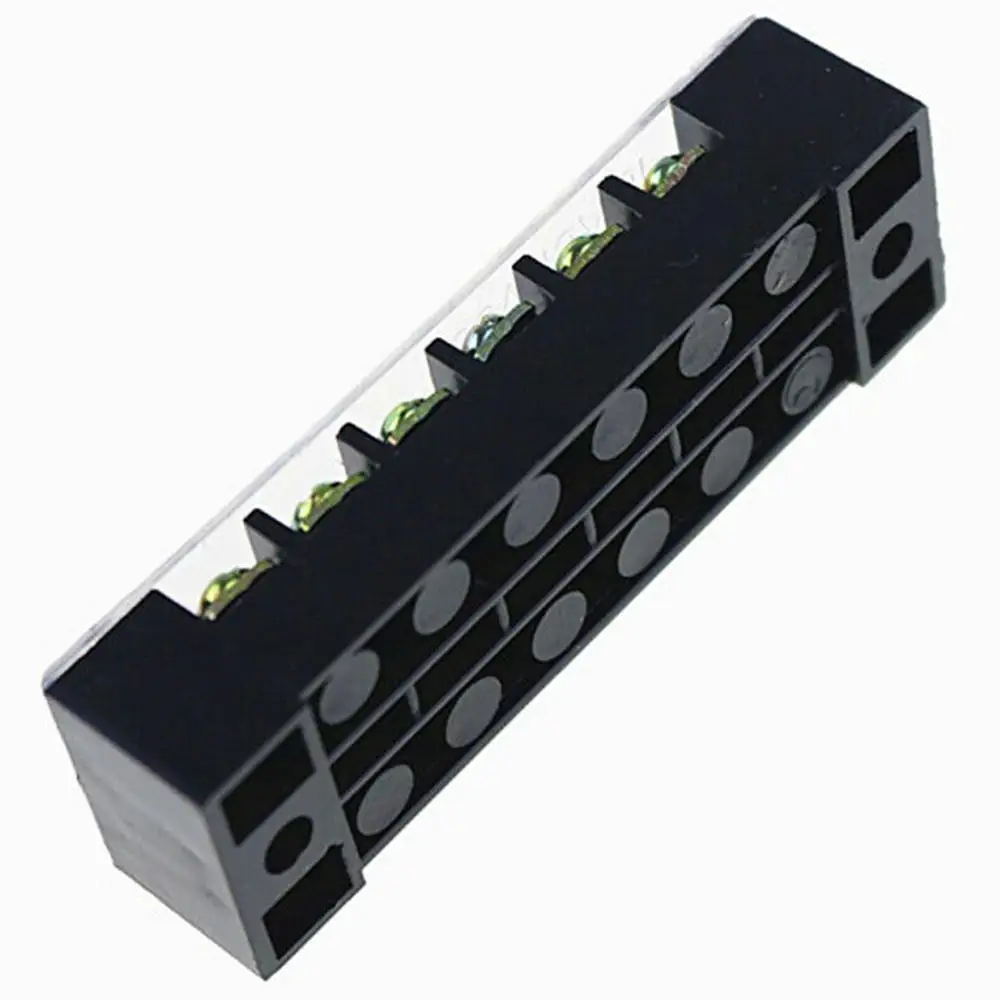 5Pcs TB-1506L Terminal Block 6 Points Auto Marine Power Bus Bar Terminal Block Set 600V 15A 10PCS Connecting Strip
5Pcs TB-1506L Terminal Block 6 Points Auto Marine Power Bus Bar Terminal Block Set 600V 15A 10PCS Connecting Strip