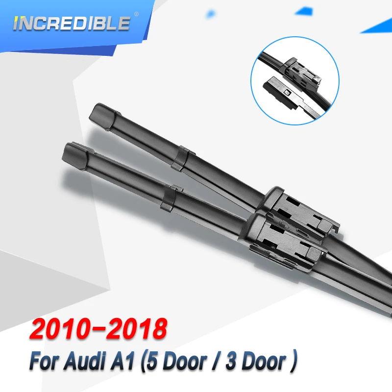 INCREDIBLE Wiper Blades for Audi A1 Fit Push Button Arms 2010 2011 2012 2013 2014 2015 2016 2017 2018
INCREDIBLE Wiper Blades for Audi A1 Fit Push Button Arms 2010 2011 2012 2013 2014 2015 2016 2017 2018