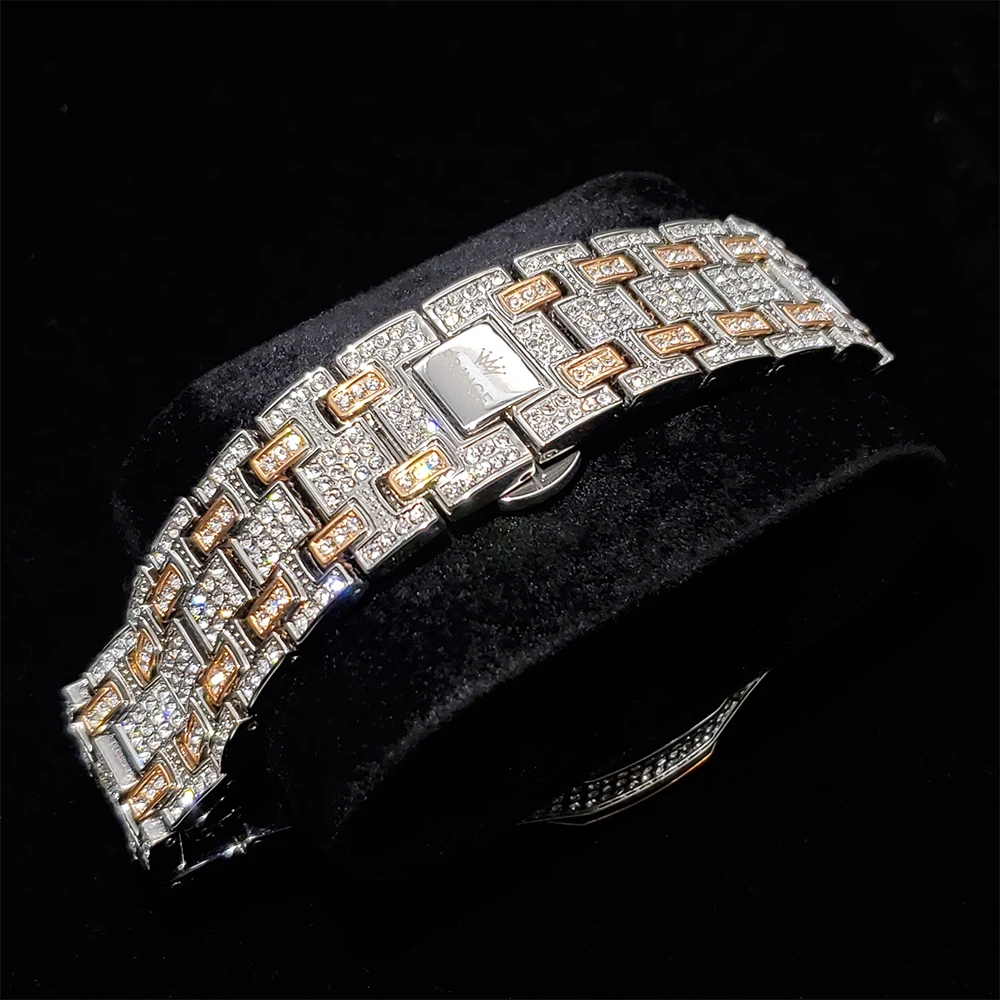 Hip Hop MISSFOX Iced Out Watch Chronograph Stainless Steel Luxury Top Brand Streetwear Luminous Quartz Watches for Men Jewelry
Hip Hop MISSFOX Iced Out Watch Chronograph Stainless Steel Luxury Top Brand Streetwear Luminous Quartz Watches for Men Jewelry