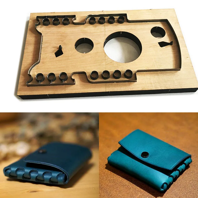 Japan Steel Blade mould DIY leather card holder bag set hand punch tool knife mould wooden die Leathercraft Tool set 110x80mm
Japan Steel Blade mould DIY leather card holder bag set hand punch tool knife mould wooden die Leathercraft Tool set 110x80mm