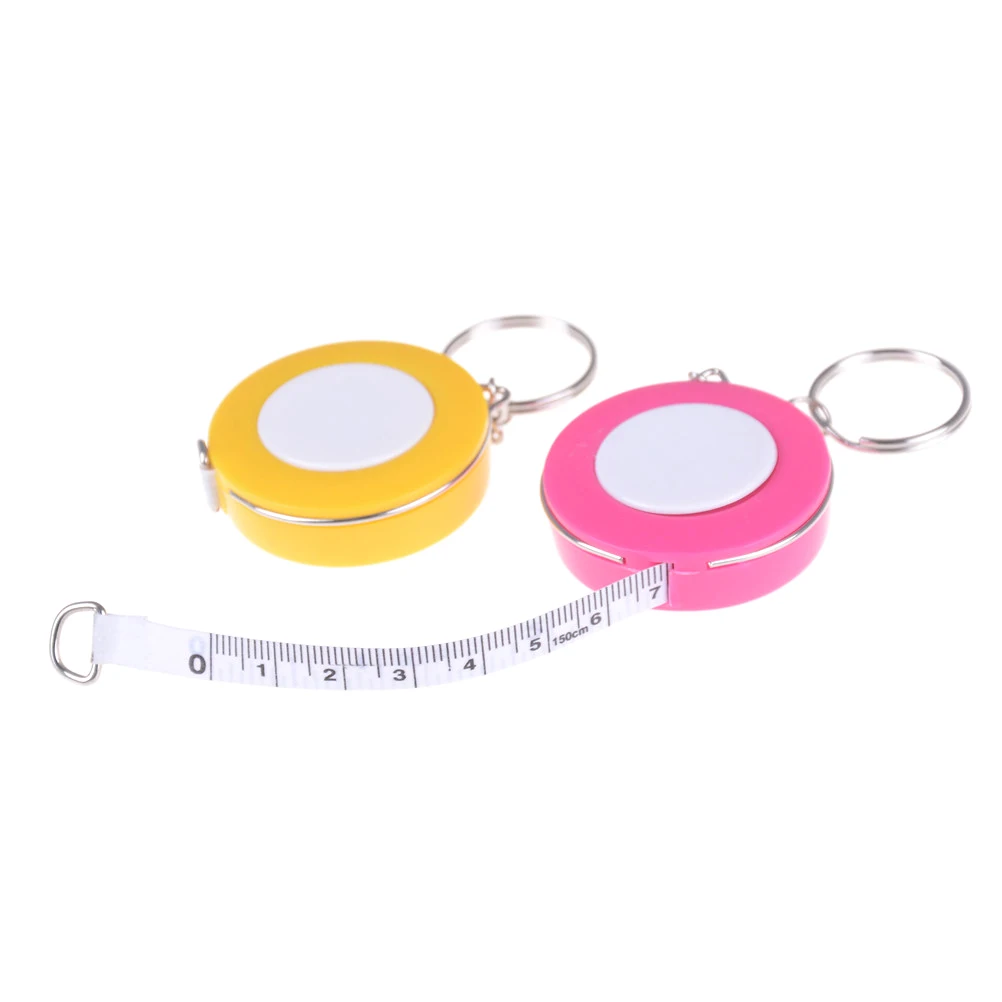 Hot Sale Mini Cute Tape Measure With Key Chain Plastic Portable 1.5m Retractable Ruler Centimeter/Inch Tape Measure
Hot Sale Mini Cute Tape Measure With Key Chain Plastic Portable 1.5m Retractable Ruler Centimeter/Inch Tape Measure