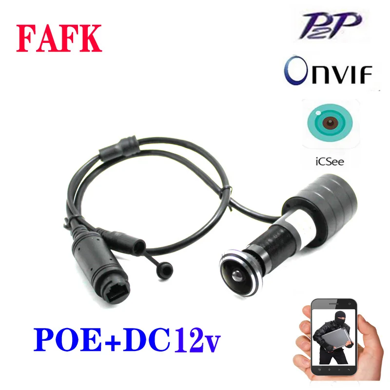 XMEYE1080P HD Door Eye Hole H.265 1.78mm Lens Wide Angle 178Degree CCTV Network Mini Peephole POE Door IP Camera P2P Onvif Audio
XMEYE1080P HD Door Eye Hole H.265 1.78mm Lens Wide Angle 178Degree CCTV Network Mini Peephole POE Door IP Camera P2P Onvif Audio