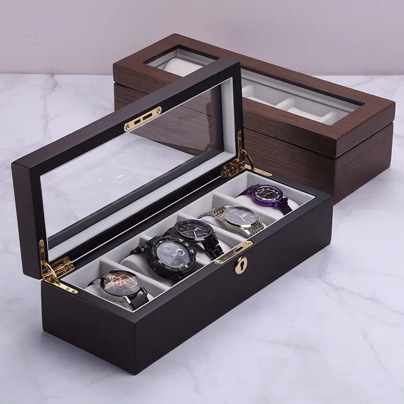 VoltaBox 2021 New Classic Charm Watch Storage Box Walnut Wooden Watch Display Box Five Wooden Watch Boxes Wood jewelry boxes
VoltaBox 2021 New Classic Charm Watch Storage Box Walnut Wooden Watch Display Box Five Wooden Watch Boxes Wood jewelry boxes