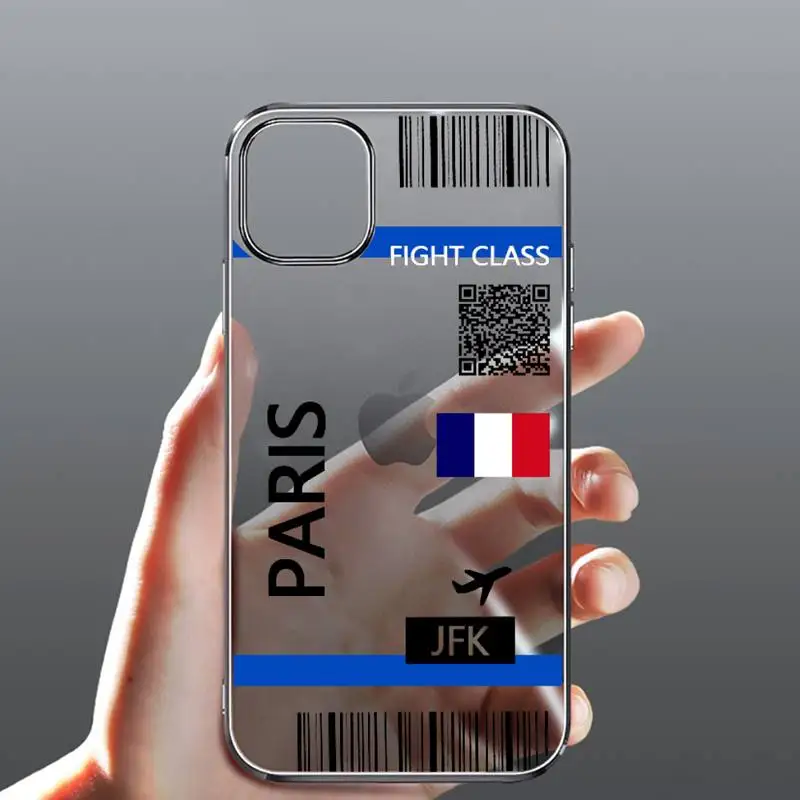 design Cute FIRST CLASS PLANE TICKET Phone Case Transparent for iPhone Samsung 11 12 6 7 8 9 30 Pro X Max XR Plus lite 
design Cute FIRST CLASS PLANE TICKET Phone Case Transparent for iPhone Samsung 11 12 6 7 8 9 30 Pro X Max XR Plus lite