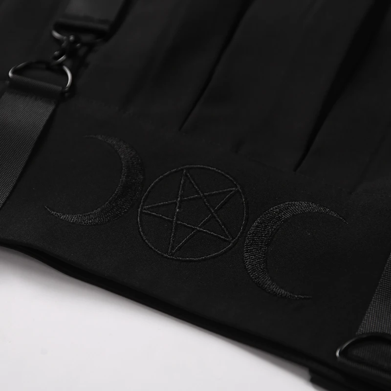 Girl Skirt Halloween Gothic A Line Skirts Women Autumn Pleated School Mini Skirt Strap Sexy Solid Suspender Bottom Streetwear
Girl Skirt Halloween Gothic A Line Skirts Women Autumn Pleated School Mini Skirt Strap Sexy Solid Suspender Bottom Streetwear