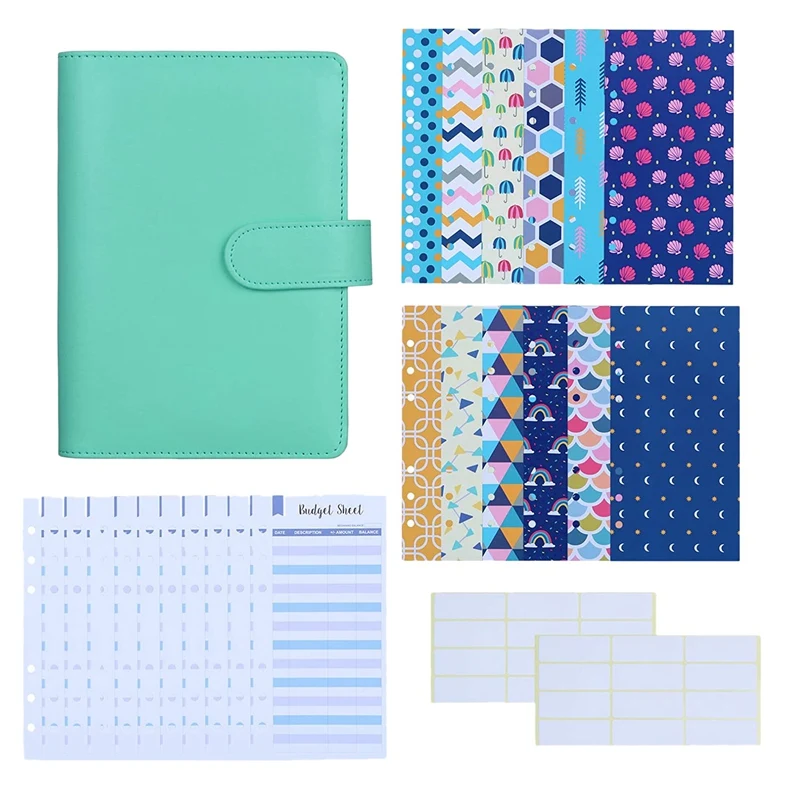 27Pcs A6 PU Leather Binder Budget Cash Envelopes System Budget Planner Organizer Budget Money Envelopes Expense Budget
27Pcs A6 PU Leather Binder Budget Cash Envelopes System Budget Planner Organizer Budget Money Envelopes Expense Budget