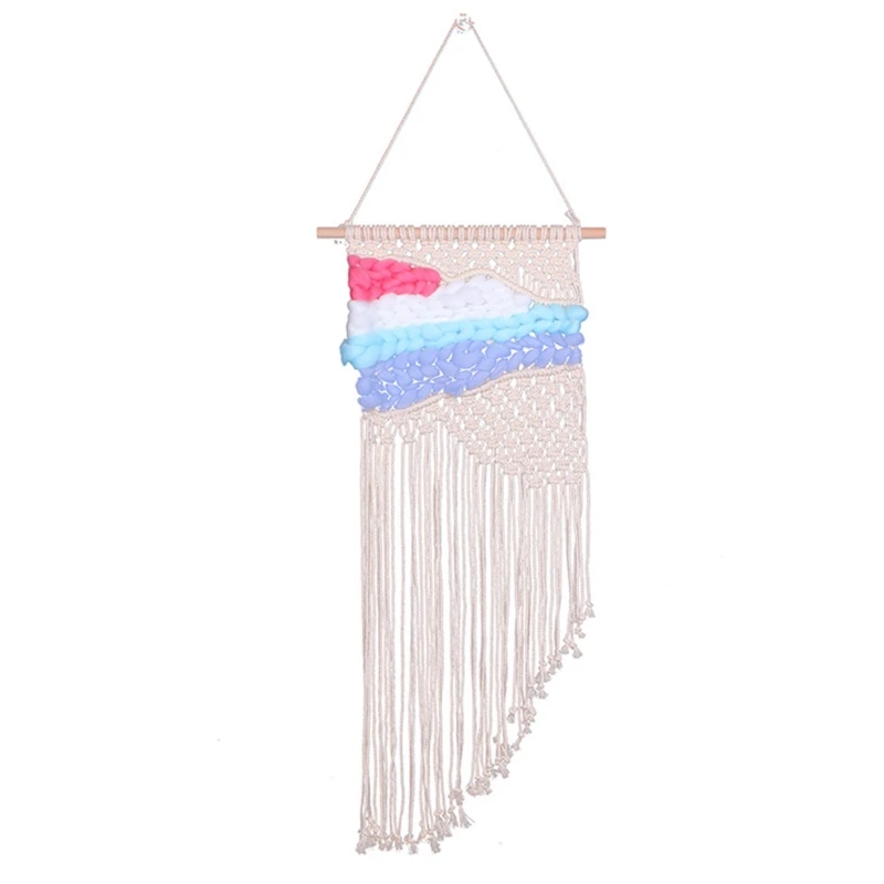 Wall Hanging design Woven Tapestry macrame wall hanging Home Decor Apartment Dorm Room Decoration 
Wall Hanging design Woven Tapestry macrame wall hanging Home Decor Apartment Dorm Room Decoration