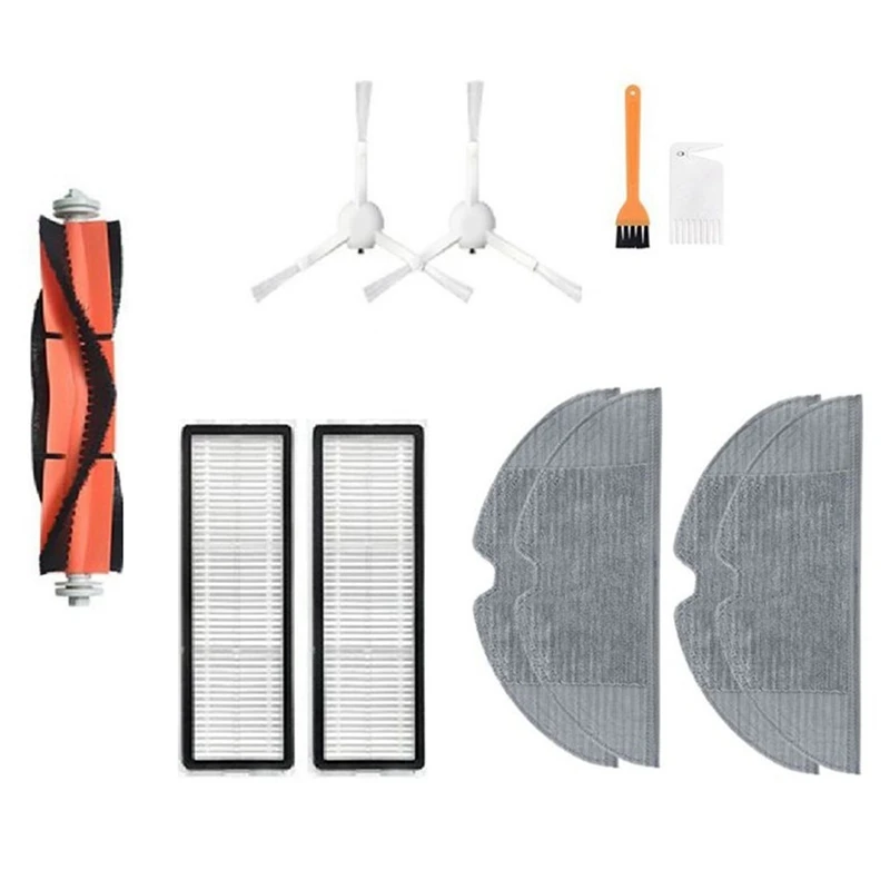 Hepa Filter Brush Mop Cloth Replacement Kits for Xiaomi Mijia 1C / STYTJ01ZHM Robot Vacuum Cleaner Part Accessories 
Hepa Filter Brush Mop Cloth Replacement Kits for Xiaomi Mijia 1C / STYTJ01ZHM Robot Vacuum Cleaner Part Accessories