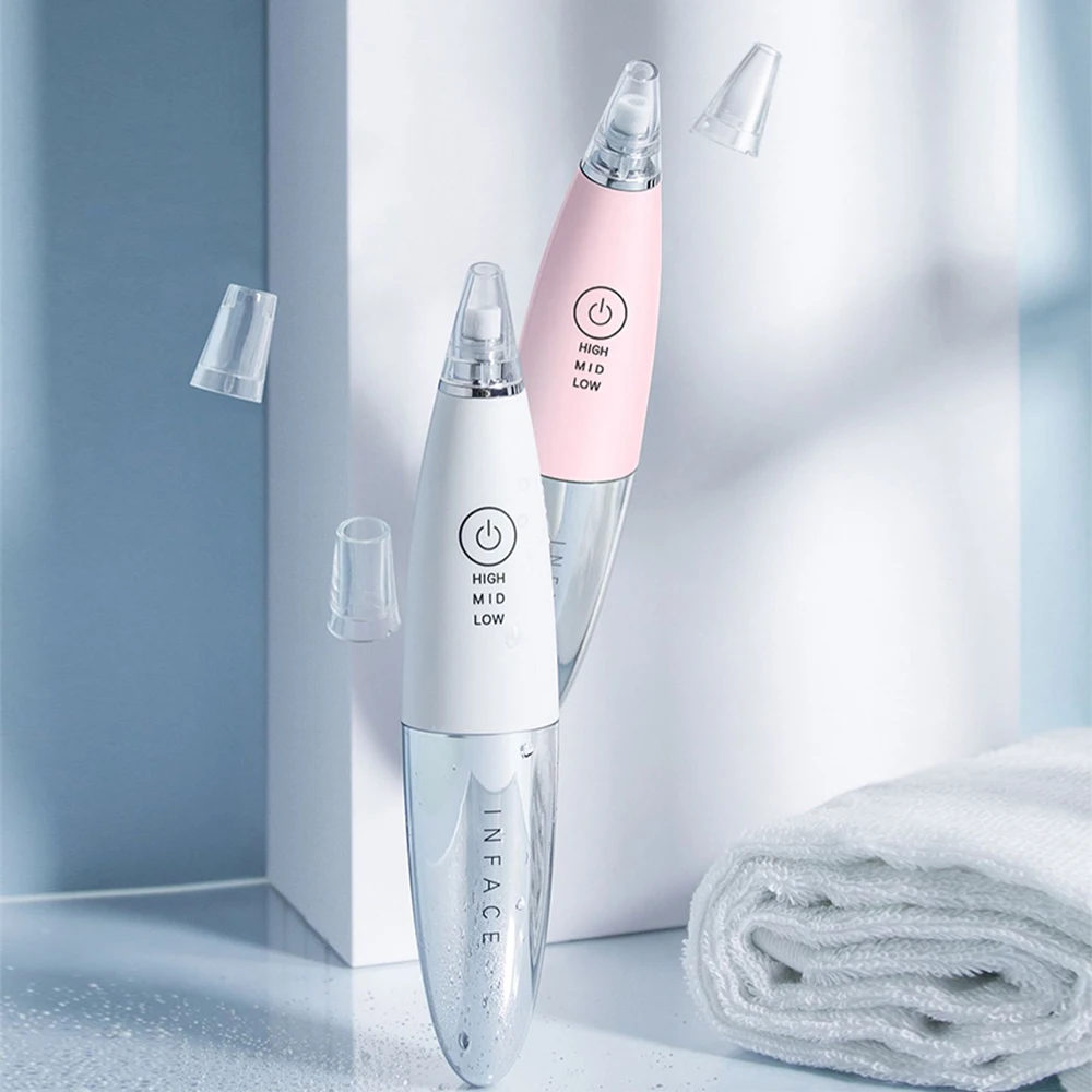 Вакуумный прибор для удаления черных точек и глубоких пор 
Вакуумный прибор для удаления черных точек и глубоких пор