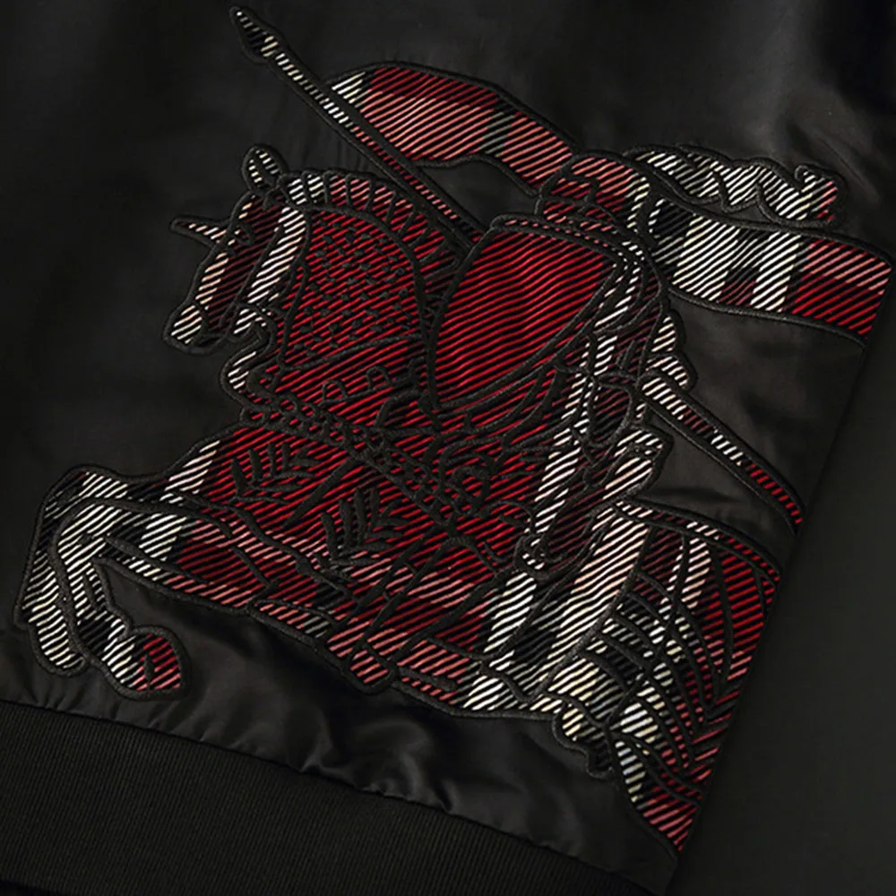 Men New Blending Jacket Streetwear Hip Hop Men Jackets Male Casual Embroidery knight Letter Outwear Spring Fashion Slim Fit Coat
Men New Blending Jacket Streetwear Hip Hop Men Jackets Male Casual Embroidery knight Letter Outwear Spring Fashion Slim Fit Coat