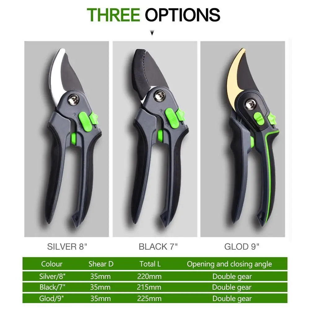 Plant Trim Horticulture Hand Pruner Cut Secateur Shrub Scissor Tool Pruning Orchard Garden Shears Shear Anvil Tool Branch G K9W1 
Plant Trim Horticulture Hand Pruner Cut Secateur Shrub Scissor Tool Pruning Orchard Garden Shears Shear Anvil Tool Branch G K9W1