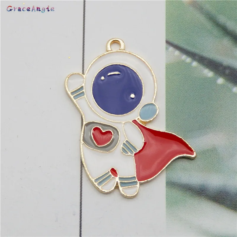 4pcs/pcs Astronaut Space Man charm for jewelry making Cartoon Jewelry pendant fashion earring bracelet DIY Brooch Accessories
4pcs/pcs Astronaut Space Man charm for jewelry making Cartoon Jewelry pendant fashion earring bracelet DIY Brooch Accessories