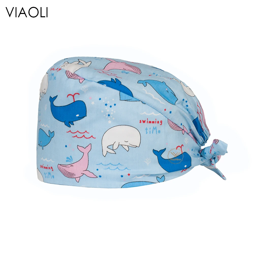 viaoli new cotton pharmacy cotton lovelydolphin print hat adjustable Scrub hats beauty salon nursing caps laboratory Scrub Caps
viaoli new cotton pharmacy cotton lovelydolphin print hat adjustable Scrub hats beauty salon nursing caps laboratory Scrub Caps