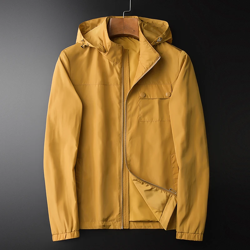 New Spring And Autumn Men Jackets Luxury Zipper Hooded Mens Jackets And Coats Fashion Slim Fit Man Jackets Plus Size 4XL
New Spring And Autumn Men Jackets Luxury Zipper Hooded Mens Jackets And Coats Fashion Slim Fit Man Jackets Plus Size 4XL