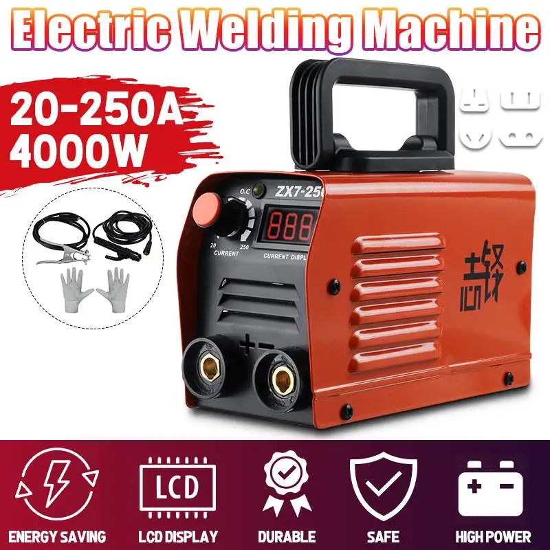 Electric Arc Welder Welding Machine Portable Electric Full Automatic Welding Reverse Welder for Welding Electrical Work DIY
Electric Arc Welder Welding Machine Portable Electric Full Automatic Welding Reverse Welder for Welding Electrical Work DIY