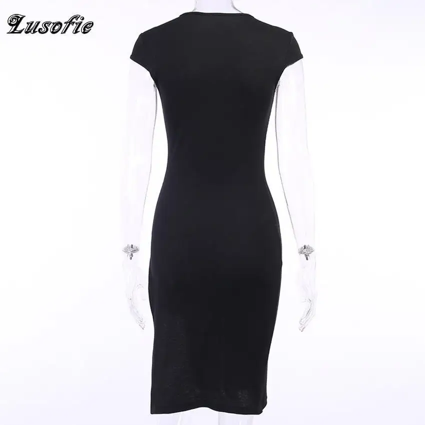 Lusofie Women Short Vintage White Dress Casual Split Office Summer Dress Black Elegant Fashion Ladies Dresses Cotton Women Club
Lusofie Women Short Vintage White Dress Casual Split Office Summer Dress Black Elegant Fashion Ladies Dresses Cotton Women Club