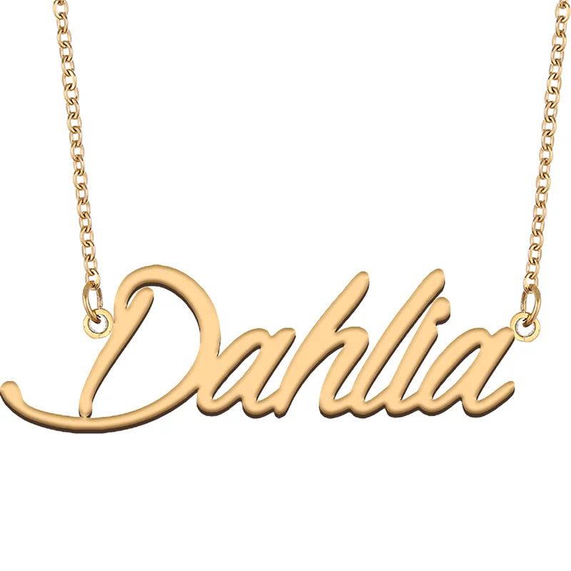 Necklace with Name Dahlia for His Her Family Member Best Friend Birthday Gifts on Christmas Mother Day Valentine's Day
Necklace with Name Dahlia for His Her Family Member Best Friend Birthday Gifts on Christmas Mother Day Valentine's Day