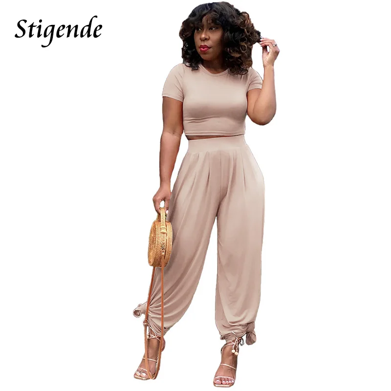 Stigende Women Casual Two Piece Wide Leg Pants Set Summer Solid Color Loose Outfit Set Sexy Crop Top and Trousers
Stigende Women Casual Two Piece Wide Leg Pants Set Summer Solid Color Loose Outfit Set Sexy Crop Top and Trousers
