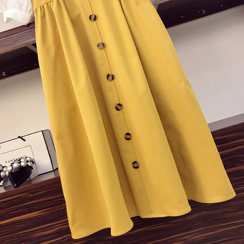 Plus Size Women Summer A-line Long Dress New Arrival 2021 Fashion V-neck Patchwork Color Ladies Elegant Party Dresses W269
Plus Size Women Summer A-line Long Dress New Arrival 2021 Fashion V-neck Patchwork Color Ladies Elegant Party Dresses W269
