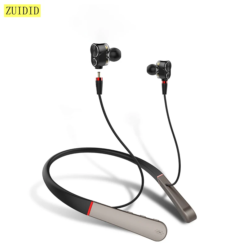 

Z6s TWS Wireless Bluetooth Neckband Headphones Six Unit Stereo Bass Earbuds Line Changeable Earphones Sport Headset With Mic