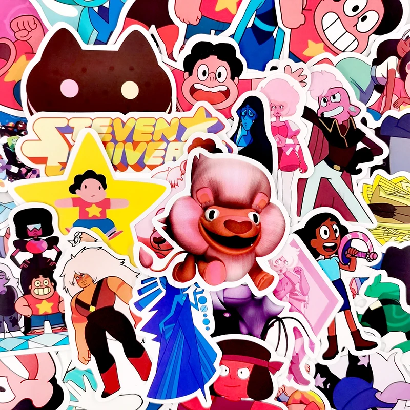 10/50 шт./компл. Steven Universe American TV анимационные наклейки для телефона скейтборда