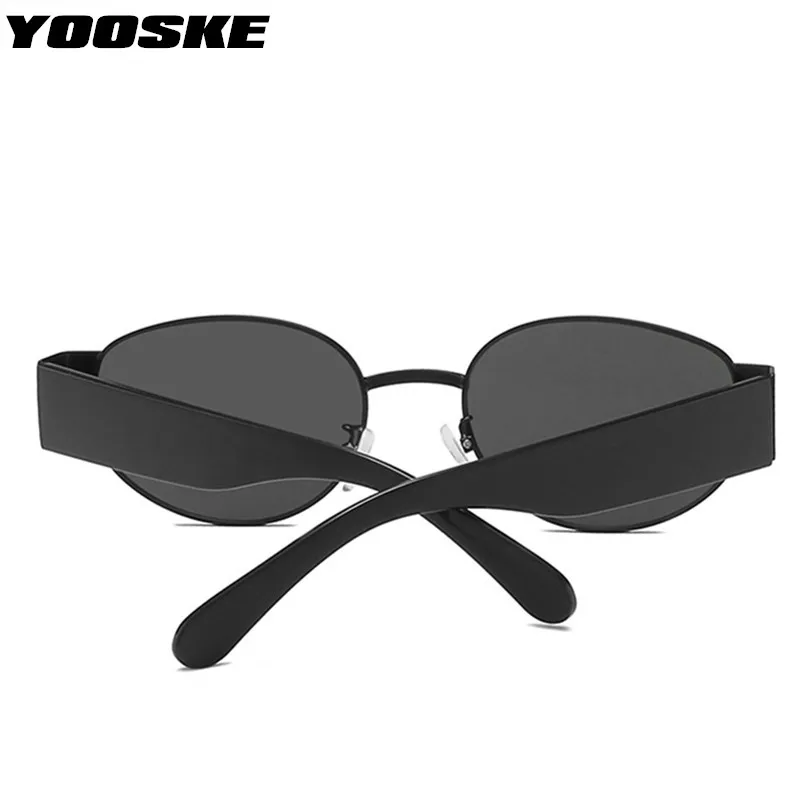 YOOSKE Retro Oval Sunglasses Men Women Fashion Classic Red Sun Glasses Vintage Hip hop Eyewear Ladies Shades UV400 Goggles
YOOSKE Retro Oval Sunglasses Men Women Fashion Classic Red Sun Glasses Vintage Hip hop Eyewear Ladies Shades UV400 Goggles