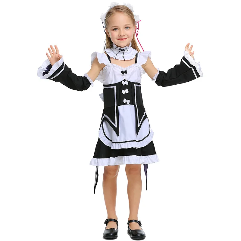 

Амин черный, Белый Цвет Очаровательная малышка, Французская горничная, одежда для костюмированных игр, платье для девушки и женщины, Женска...