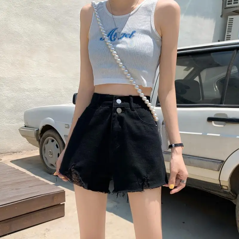 Летние 2021 новые тонкие брюки YTX1456, повседневные трапециевидные шорты с высокой талией и сеткой с красными дырками
Летние 2021 новые тонкие брюки YTX1456, повседневные трапециевидные шорты с высокой талией и сеткой с красными дырками