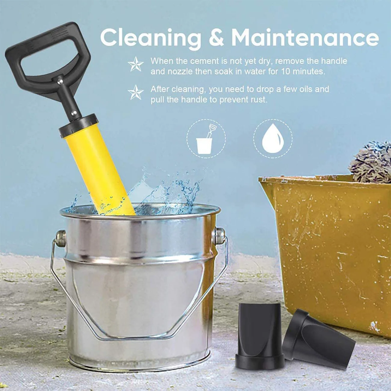 Cement Lime Pump Caulking Gun Grouting Mortar Sprayer Applicator Grout Filling Tools With 4 Nozzles
Cement Lime Pump Caulking Gun Grouting Mortar Sprayer Applicator Grout Filling Tools With 4 Nozzles