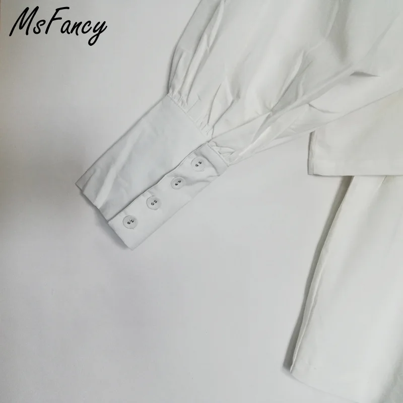 msfancy summer cotton shorts sets women 2021 fashion Lapel Lantern Sleeve white shirt High Waist Shorts suit mujer 2 pieces sets
msfancy summer cotton shorts sets women 2021 fashion Lapel Lantern Sleeve white shirt High Waist Shorts suit mujer 2 pieces sets