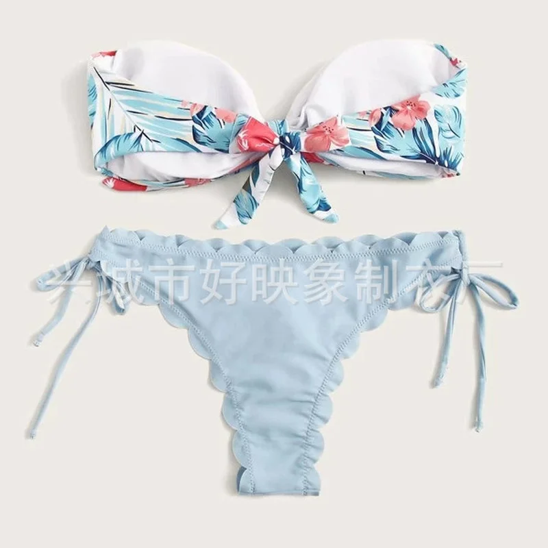 2021 swimsuit European and American new fashion sexy multicolor low-waist printed bikini split swimsuit women
2021 swimsuit European and American new fashion sexy multicolor low-waist printed bikini split swimsuit women