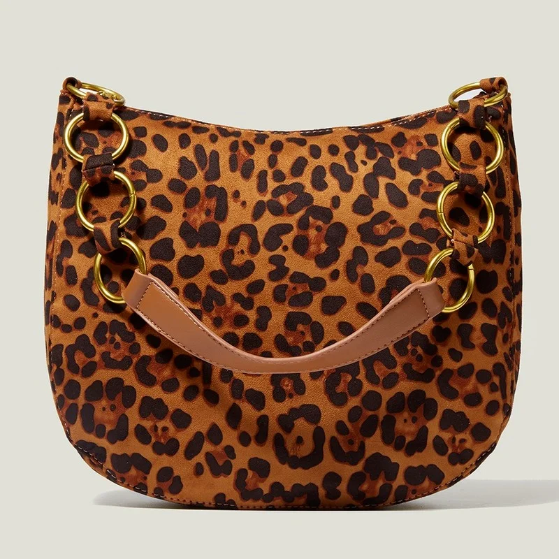 Leopard Print Women's One Shoulder Bag Fashion Trend Thick Chain Armpit Bag Tote Bag Brown Bags Women Hand Bags Women 2021
Leopard Print Women's One Shoulder Bag Fashion Trend Thick Chain Armpit Bag Tote Bag Brown Bags Women Hand Bags Women 2021