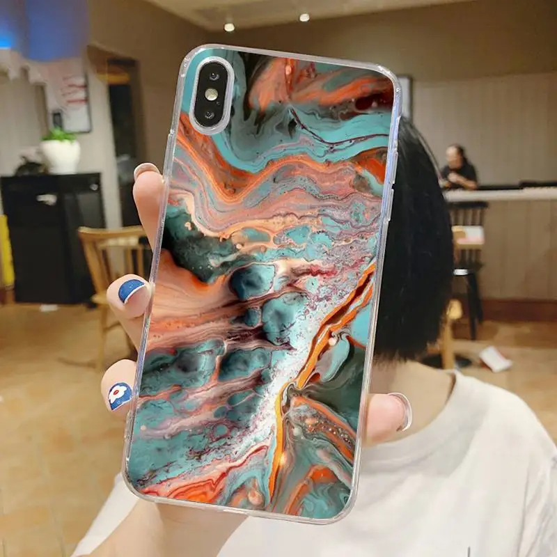 Quicksand Art Design Marble Phone Case Transparent soft For iphone 5 6 7 8 11 12 s c se plus mini x xs xr pro max shell
Quicksand Art Design Marble Phone Case Transparent soft For iphone 5 6 7 8 11 12 s c se plus mini x xs xr pro max shell