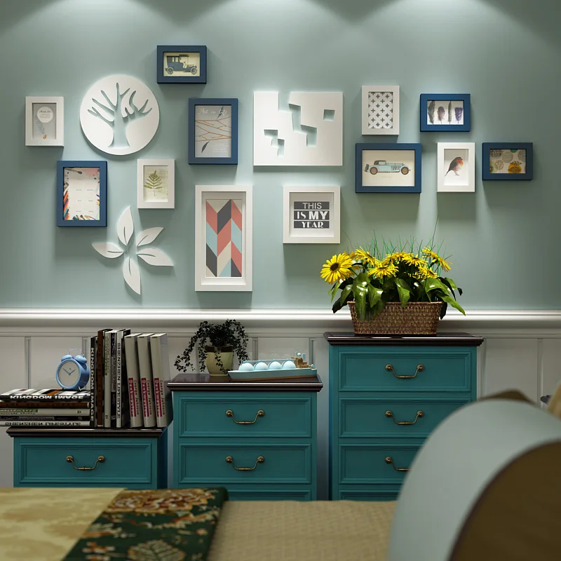Simplicity Solid Wood Photo Wall White 15Piece Set Creative Combination of Photo Frames Bedroom Living Room Wall Home Decoration
Simplicity Solid Wood Photo Wall White 15Piece Set Creative Combination of Photo Frames Bedroom Living Room Wall Home Decoration