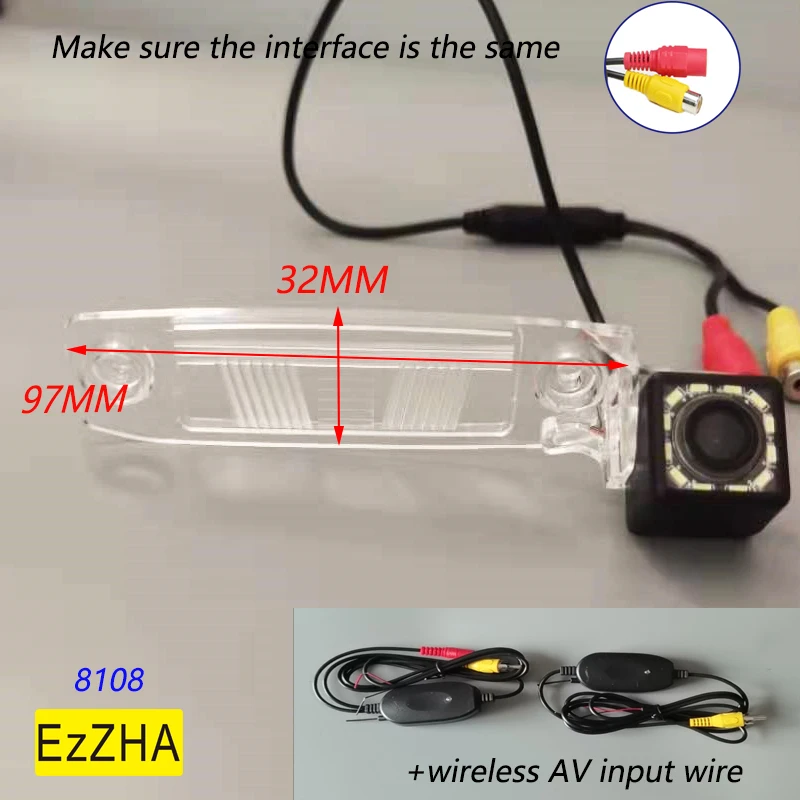 HD Wireless Car CCD Rear Camera 4 8 12 led Dynamic/Fixed Night Vision For Kia Sportage SL Sportage R K3 2011 2012 2013 2014
HD Wireless Car CCD Rear Camera 4 8 12 led Dynamic/Fixed Night Vision For Kia Sportage SL Sportage R K3 2011 2012 2013 2014