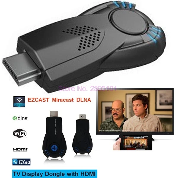 От DHL или EMS 100 штук V5II Ezcast Smart TV Stick Media Player Push DLNA Miracast Wireless Display Dongle
От DHL или EMS 100 штук V5II Ezcast Smart TV Stick Media Player Push DLNA Miracast Wireless Display Dongle