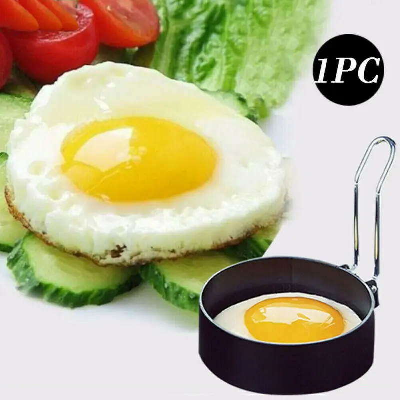 NEW 1PC Shapes Stainless Steel Fried Egg Shaper Pancake Mould Mold Kitchen Cooking Tools A
NEW 1PC Shapes Stainless Steel Fried Egg Shaper Pancake Mould Mold Kitchen Cooking Tools A