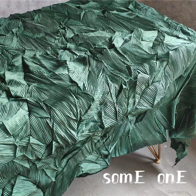 Louver Pleated Fabric Blackish Green Miyake Folds DIY Art Painting Wedding Background Decor Pants Skirt Clothes Designer Fabric
Louver Pleated Fabric Blackish Green Miyake Folds DIY Art Painting Wedding Background Decor Pants Skirt Clothes Designer Fabric