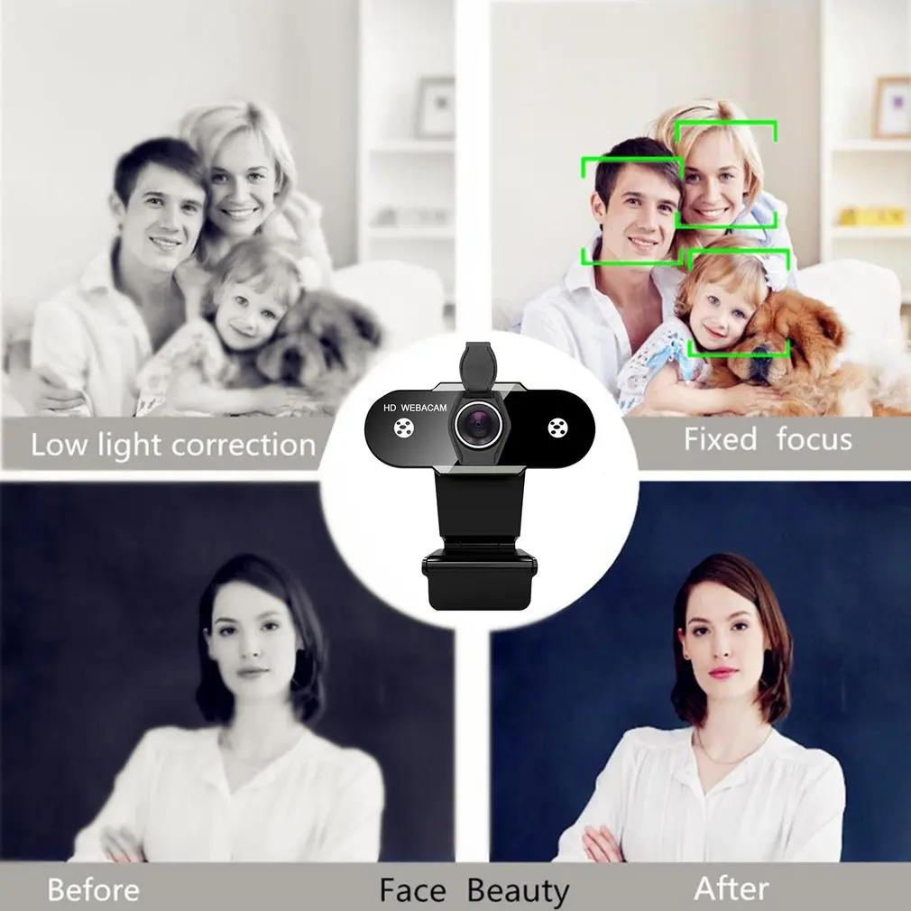 2K 1080P 720P 480P Webcam With Mic Rotatable PC Desktop Web Camera Cam Auto Focus For PC Online Learning Video Call
2K 1080P 720P 480P Webcam With Mic Rotatable PC Desktop Web Camera Cam Auto Focus For PC Online Learning Video Call