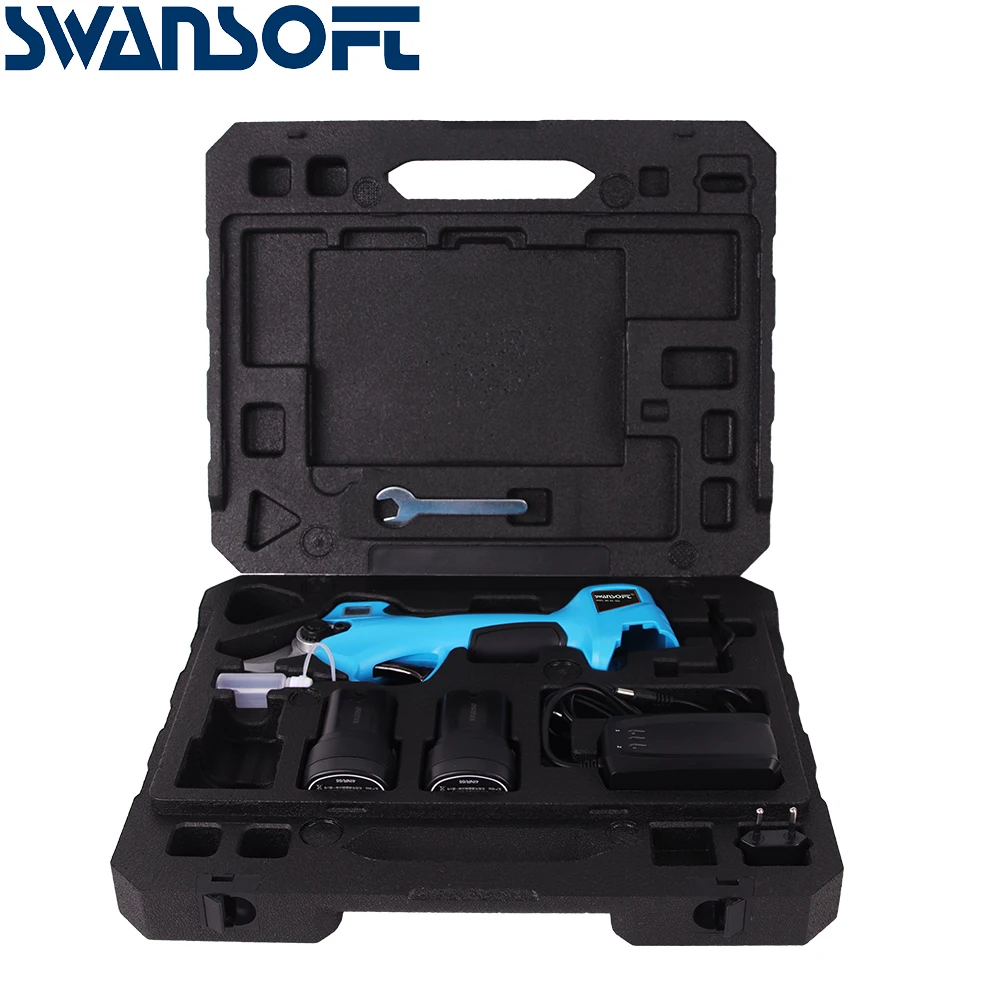 SWANSOFTCordless Pruning Shears Electric Pruning Scissors Pruning Shears Garden Pruner Secateur Branch Cutter Cutting Tool
SWANSOFTCordless Pruning Shears Electric Pruning Scissors Pruning Shears Garden Pruner Secateur Branch Cutter Cutting Tool
