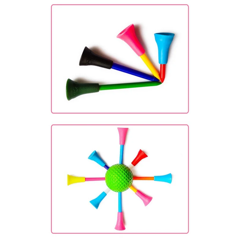 50PCS 73mm Golf Double-Layer Trainer Color Random Nail Rubber Sleeve Plastic Tee Golf Course Supplies Swing
50PCS 73mm Golf Double-Layer Trainer Color Random Nail Rubber Sleeve Plastic Tee Golf Course Supplies Swing