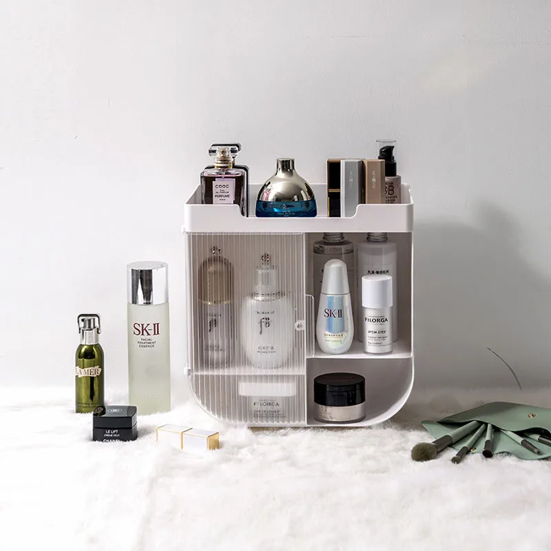 Cosmetic Storage Box Desktop Makeup Organizer Case Dust-Proof Drawer Type Organizer For Cosmetics
Cosmetic Storage Box Desktop Makeup Organizer Case Dust-Proof Drawer Type Organizer For Cosmetics