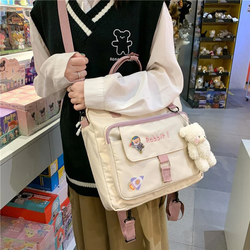 Multifunctional Japanese Student Backpack Women Satchels Large-capacity Shoulder Bag Tote School Bags Girls Mochila Feminina
Multifunctional Japanese Student Backpack Women Satchels Large-capacity Shoulder Bag Tote School Bags Girls Mochila Feminina